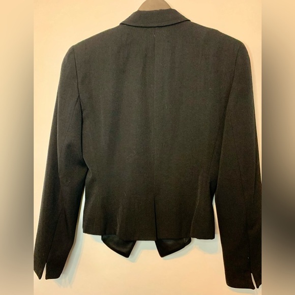 Vintage Christian Dior “The Suit” Women’s Black Tuxedo Blazer size 6! - Picture 5 of 13